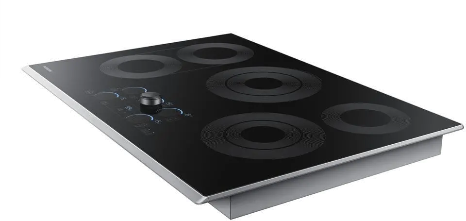 NZ30K7570RS Samsung 30 Inch Smart Smoothtop Electric Cooktop with Touch Controls - Stainless Steel-3