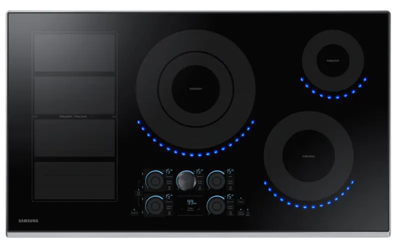 Samsung 36 Inch Smart Induction Cooktop - Stainless Steel