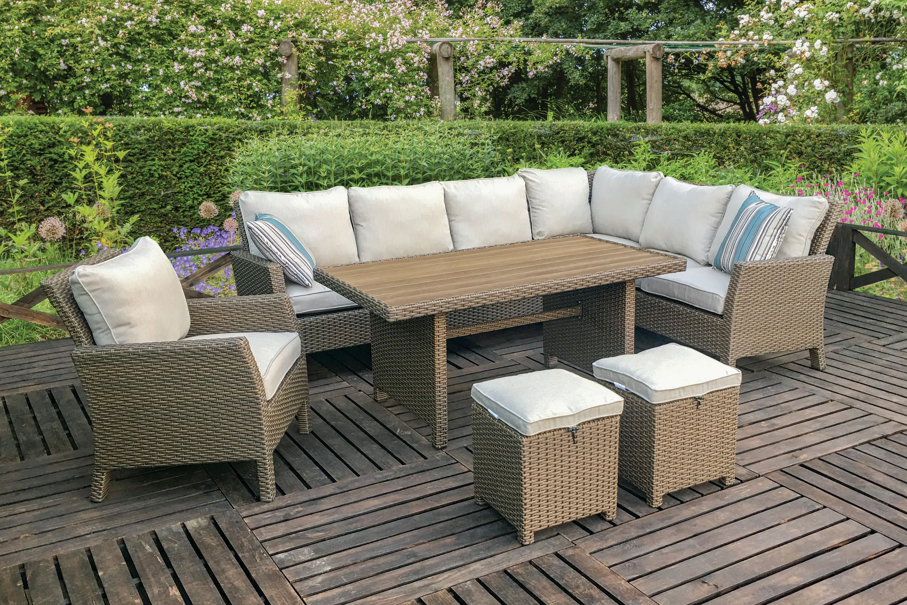 Arcadia Collection 6 Piece Outdoor Patio Group-1
