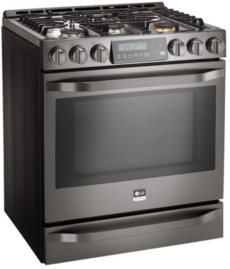 LSSG3019BD LG STUDIO Gas Range - 6.3 cu. ft. Black Stainless Steel-4