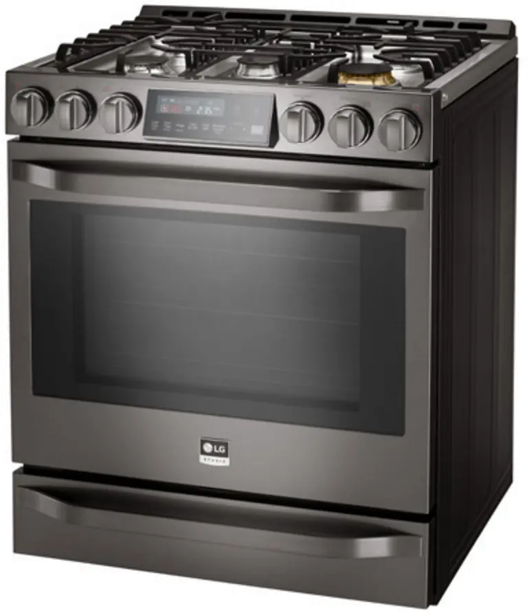 LSSG3019BD LG STUDIO Gas Range - 6.3 cu. ft. Black Stainless Steel-5