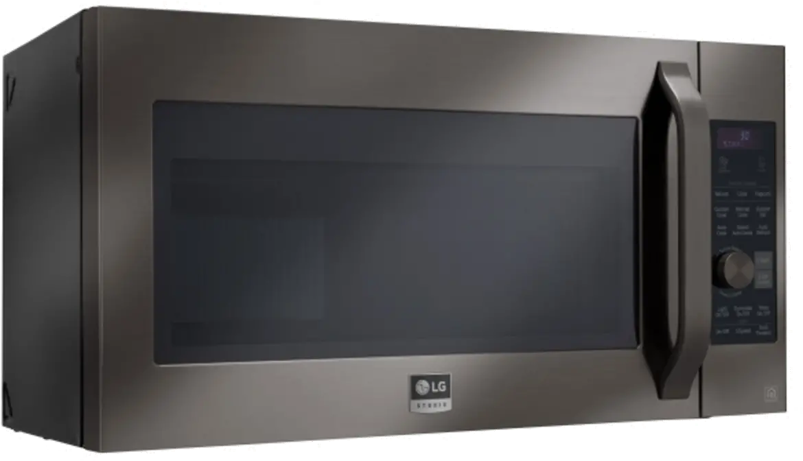 LSMC3089BD LG Studio Over the Range Microwave - 1.7 cu. ft. Black Stainless Steel-1