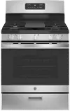 JGBS66REKSS GE 5 cu ft Gas Range - Stainless Steel