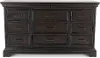 Caldwell Dark Brown Dresser