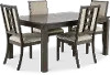 Hartford Gray 5 Piece Dining Set