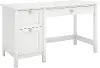 BDD254WH-03 Broadview White Computer Desk