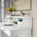 BDH154WH-03 Broadview Pure White Desktop Organizer - Bush Furniture