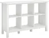 BDB145WH-03 Broadview Pure White 6 Cube Storage Bookcase