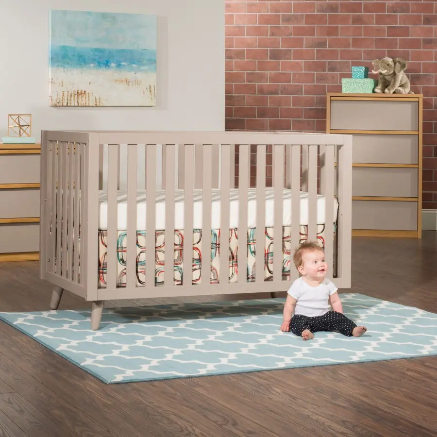 Child Craft Potters Clay 4-in-1 Convertible Crib-2