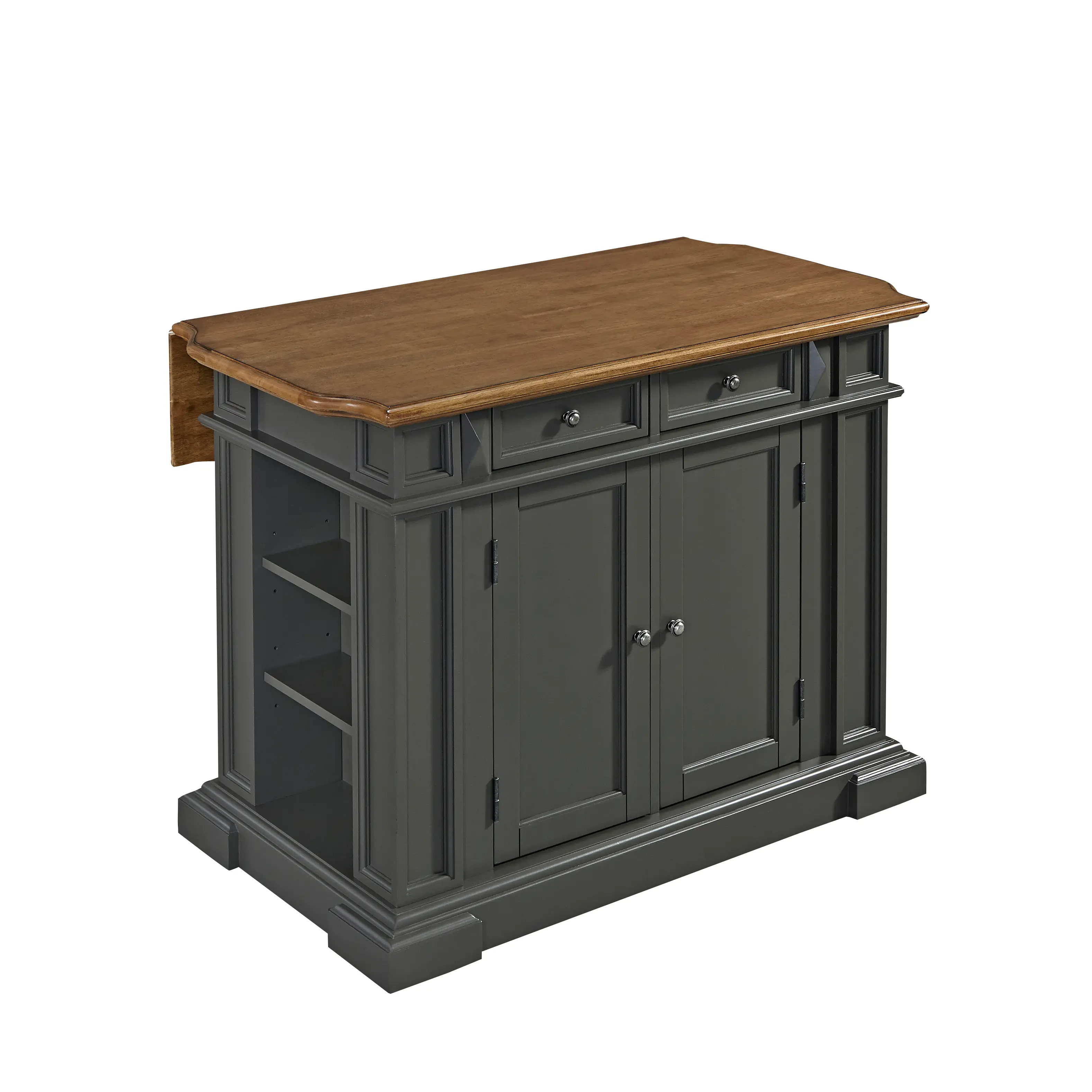 5013-94 Americana Charcoal Gray Kitchen Island-2
