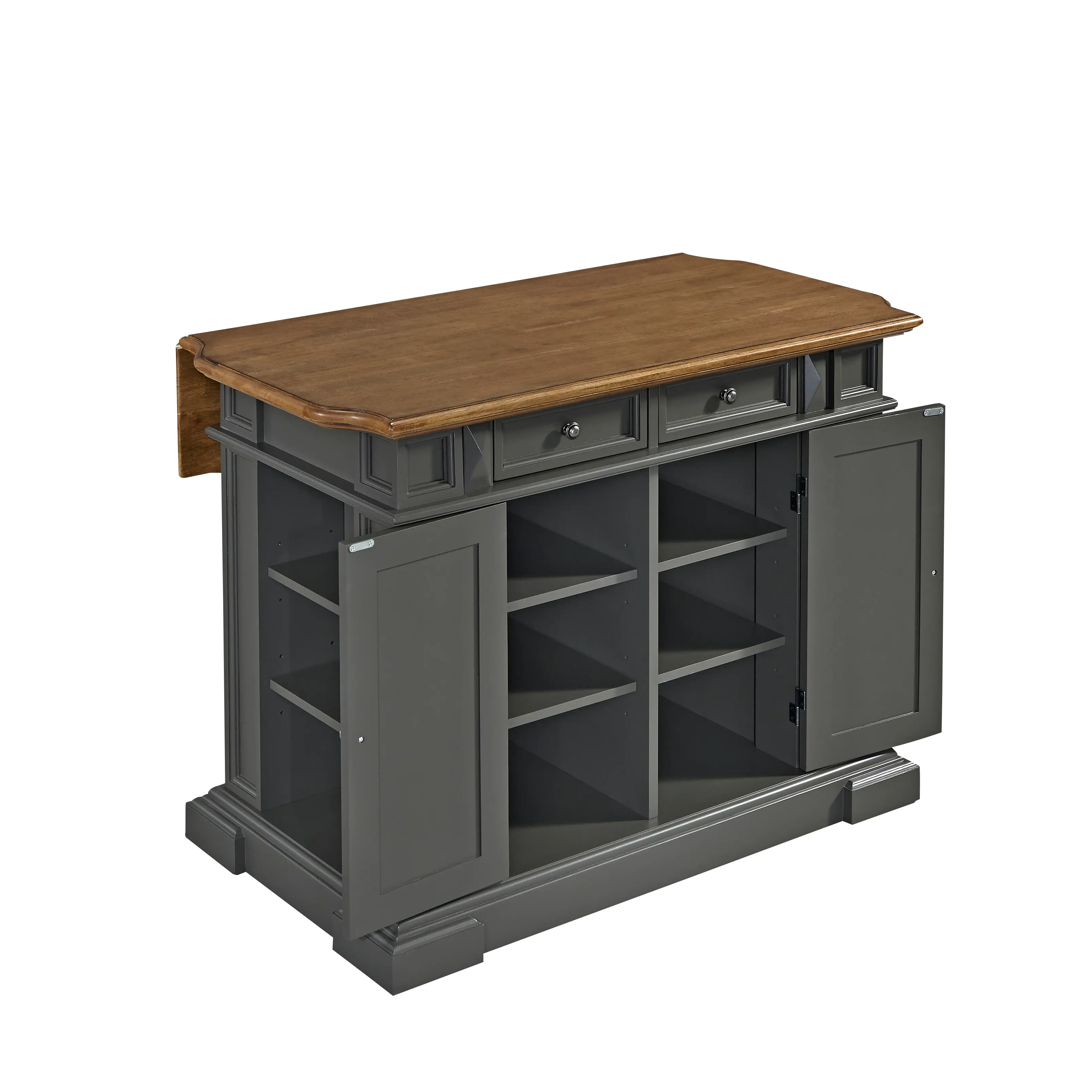 5013-94 Americana Charcoal Gray Kitchen Island-3