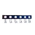 Metal Hook Bar with Numbers