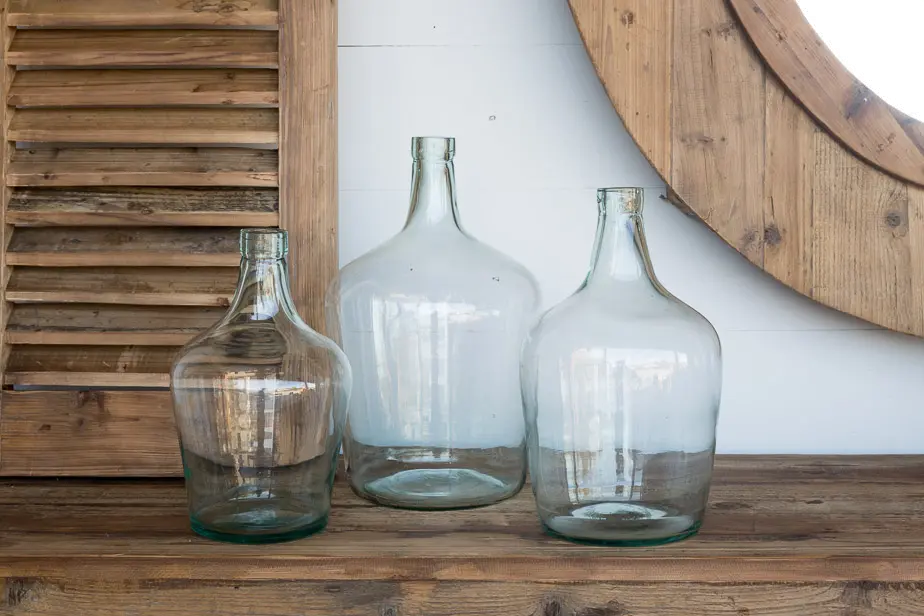13 Inch Glass Cellar Bottle-1