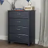 10362 Ulysses Blue 4-Drawer Chest - South Shore