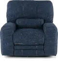 Rock Quarry Indigo Blue Power Recliner
