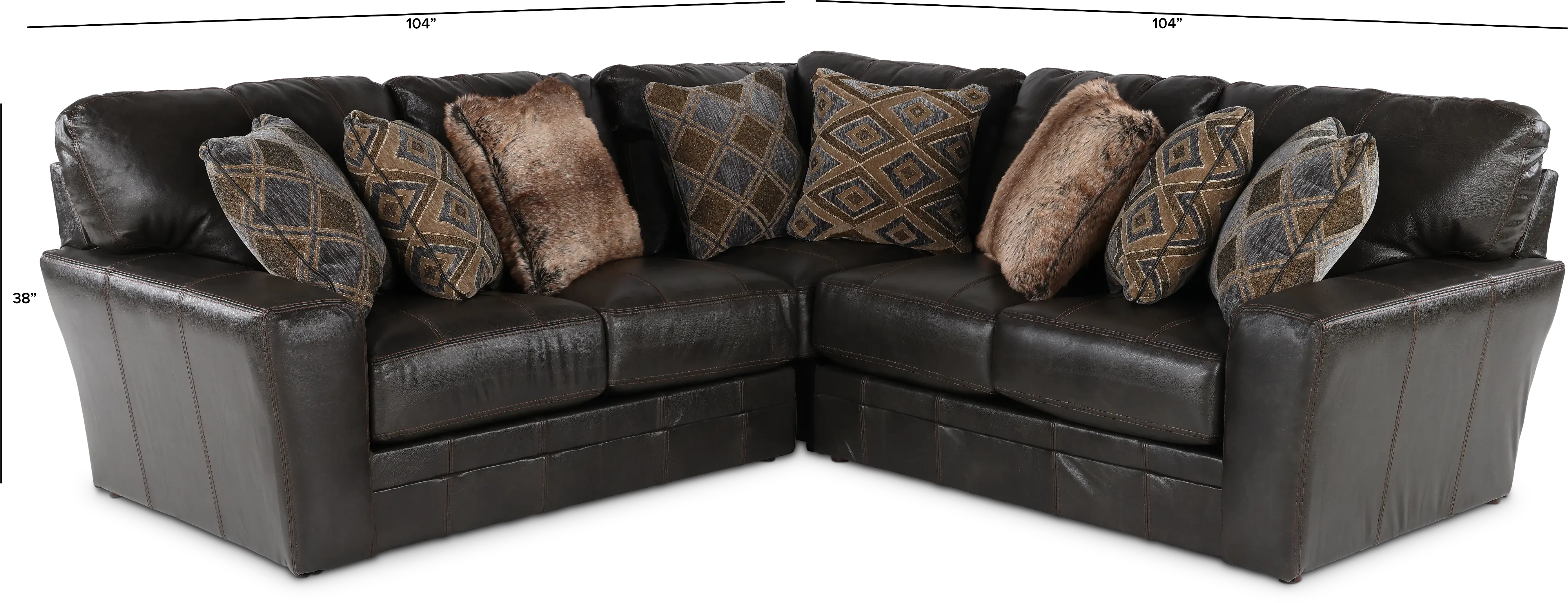 3PC/4378/DENALI/OPT1 Denali Steel Gray 3 Piece Sectional-3