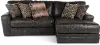 2PC/4378/DENALI/OPT1 Denali Steel Gray 2 Piece Chaise Sectional
