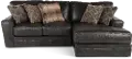 2PC/4378/DENALI/OPT1 Denali Steel Gray 2 Piece Chaise Sectional