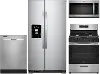 .WHP4PC-SXS-S/S-GAS Whirlpool Stainless Steel 4 Piece Gas Kitchen Appliance Package - Stainless Steel