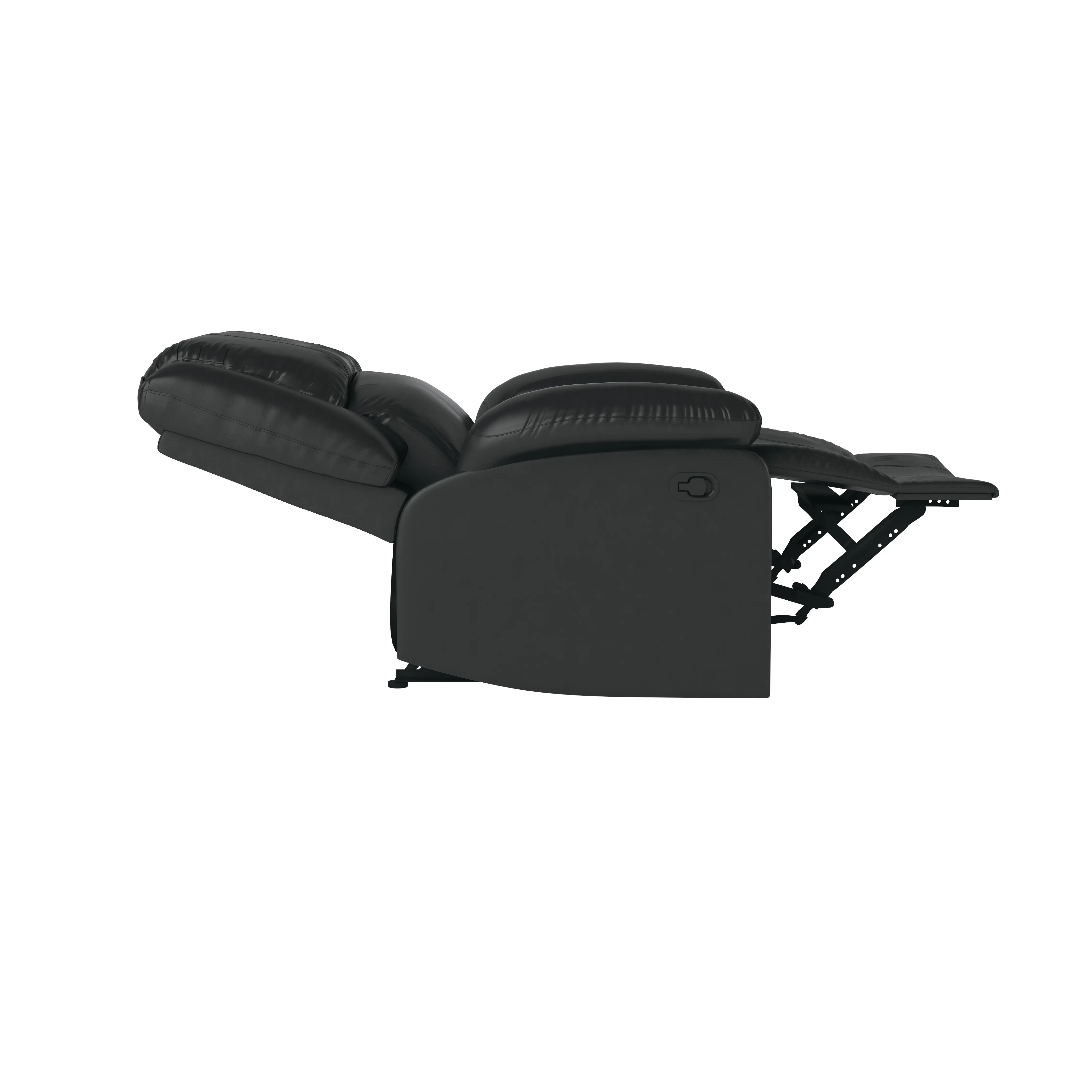 RR-PRK1CP3001 Relax-A-Lounger Preston Black Vegan Leather Recliner-7