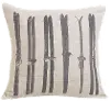 Printed Skis Throw Pillow