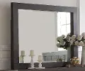 Heath Basalt Gray Casual Classic Mirror