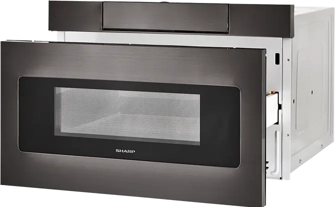 SMD2470AH Sharp Microwave Drawer - 1.2 cu. ft. Black Stainless Steel-3