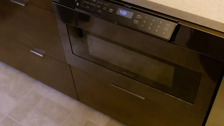 SMD2470AH Sharp Microwave Drawer - 1.2 cu. ft. Black Stainless Steel-6