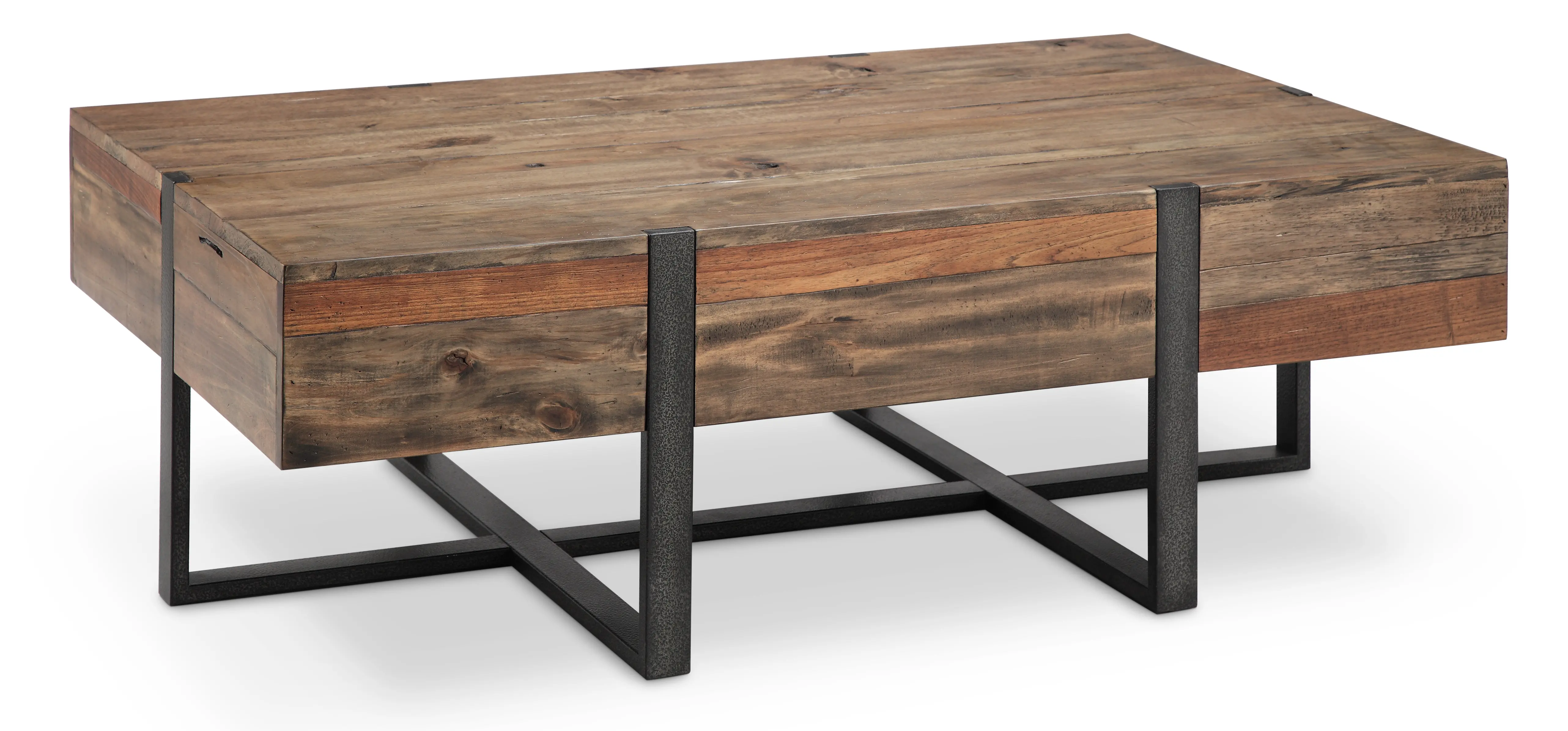 Prescott Brown Coffee Table-1