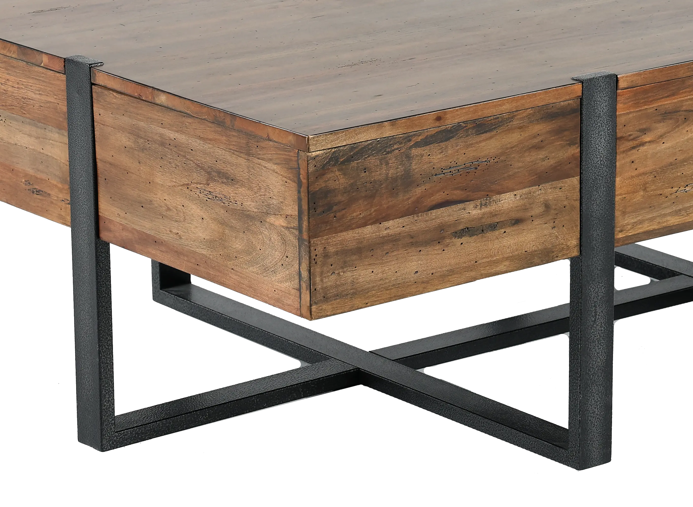 Prescott Brown Coffee Table-6