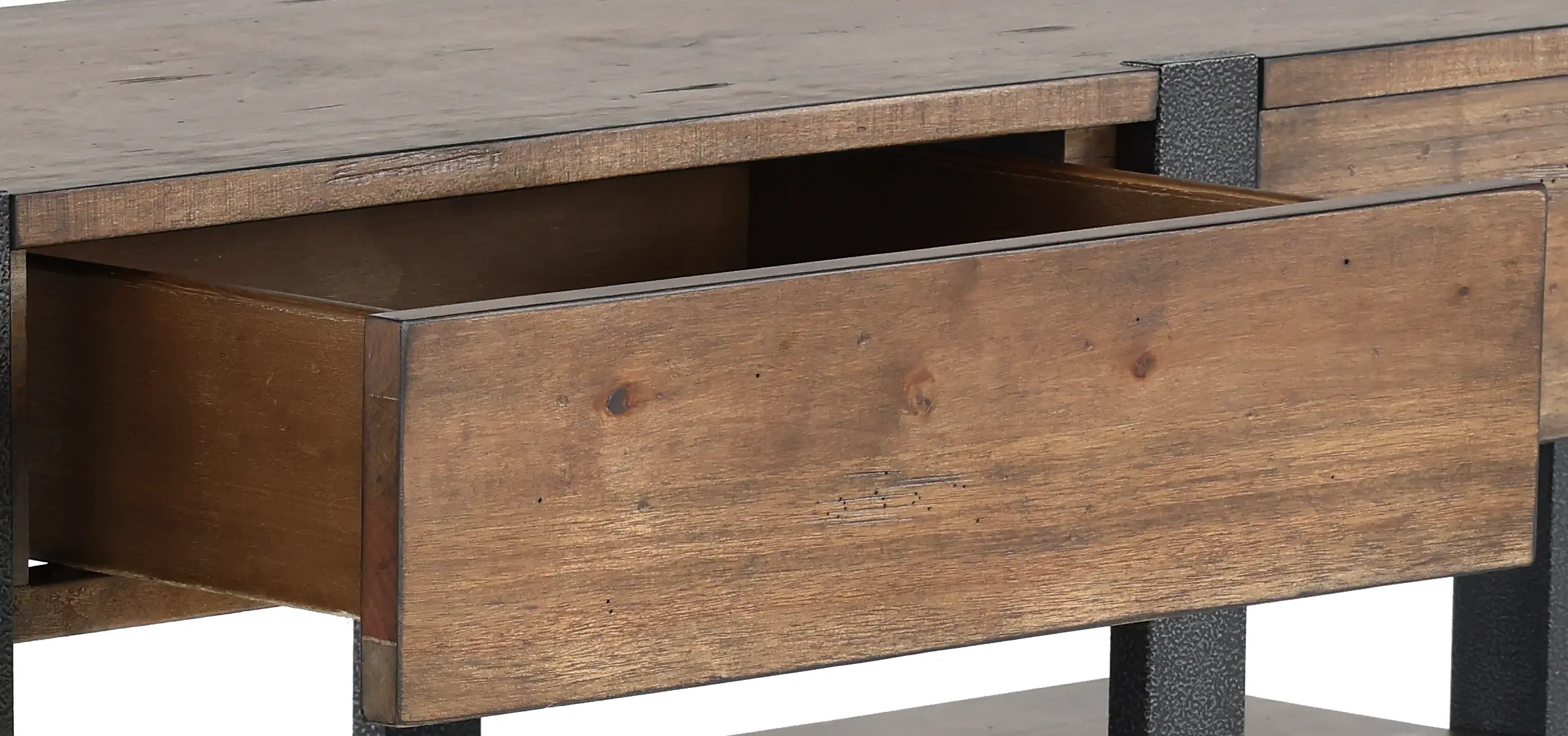 Prescott Brown Console Table-7
