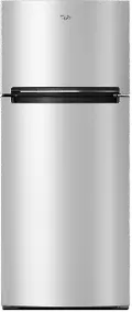 WRT518SZFM Whirlpool 18 cu ft Top Freezer Refrigerator - 28 W Stainless Steel