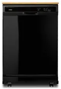 WDP370PAHB Whirlpool Portable Dishwasher - Black