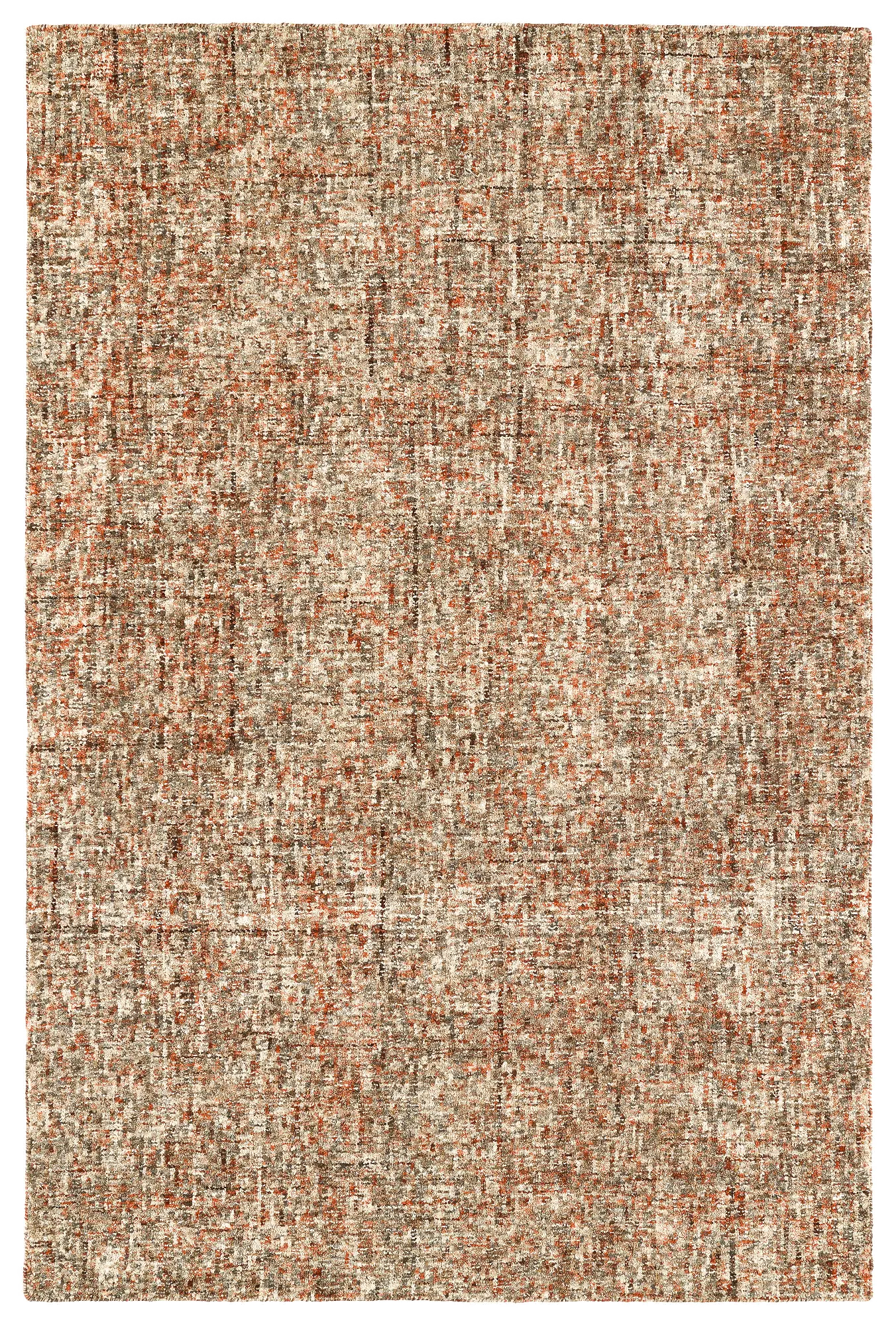 CS5KA/5X8/CALISA Calisa 5 x 8 Kaleidoscope Rust Area Rug-1