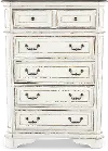 244-BR41 Magnolia Manor Antique White Chest of Drawers