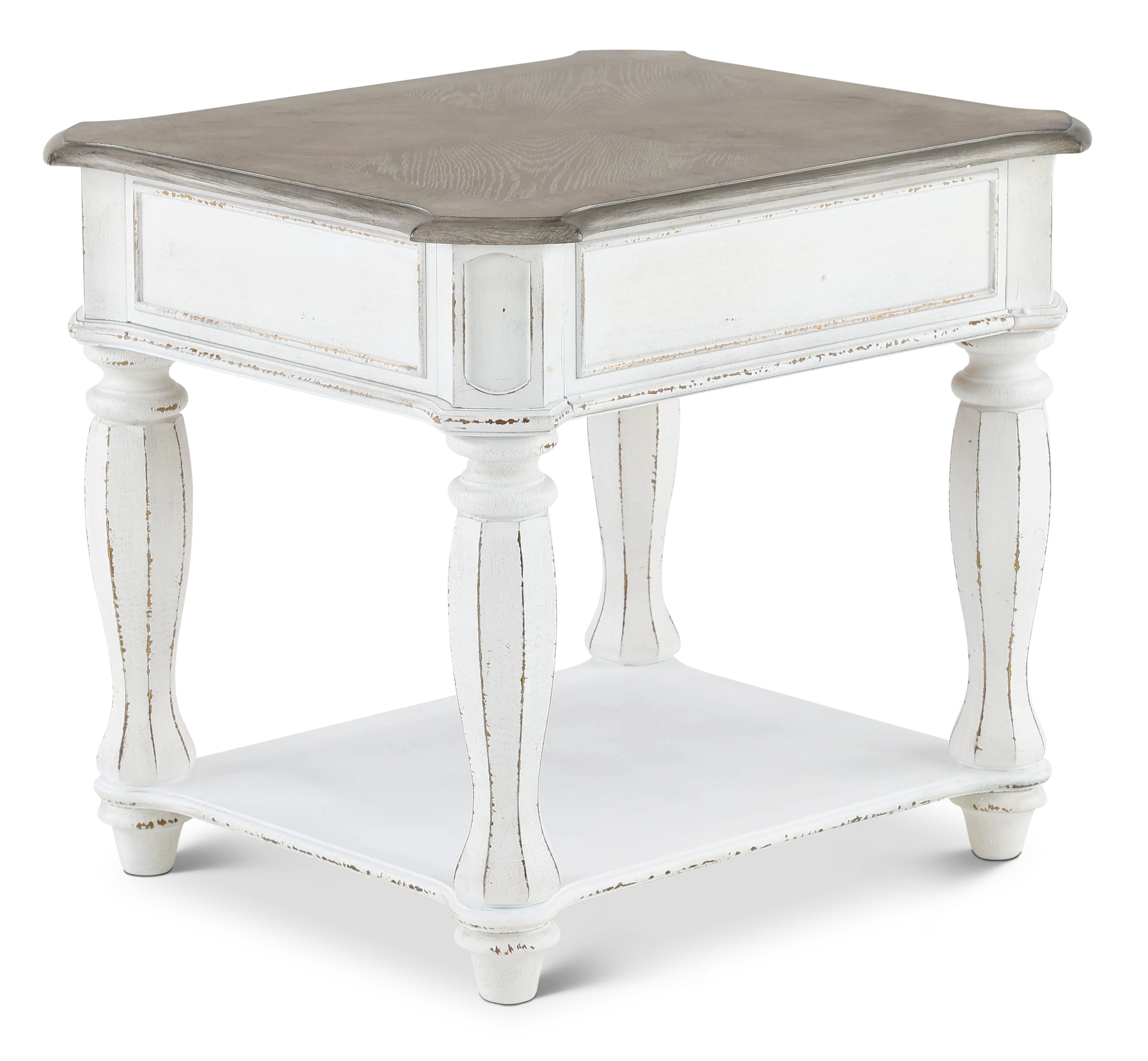 244-OT1020 Magnolia Manor Antique White End Table-7