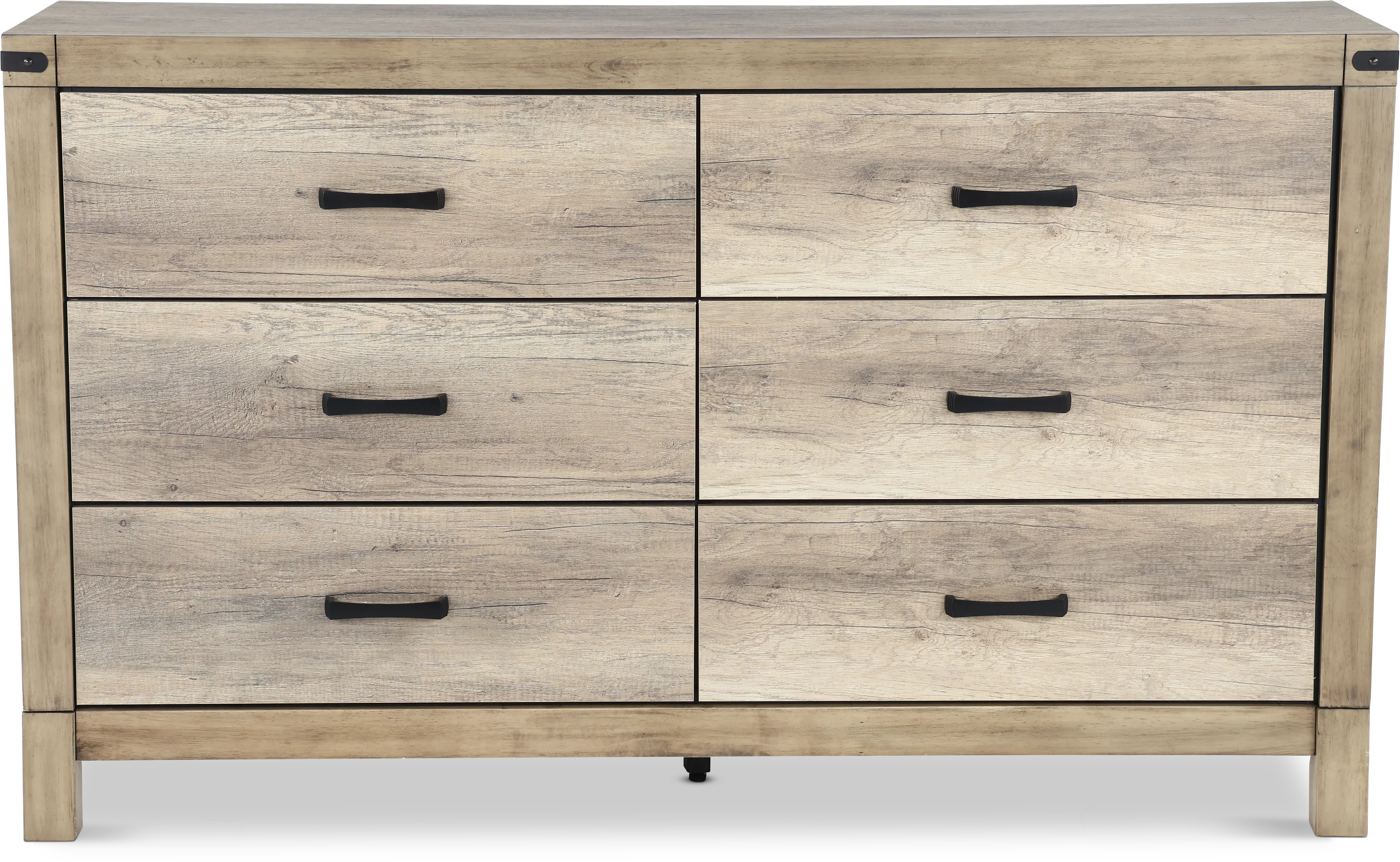 Matteo Antiqued White Dresser-1
