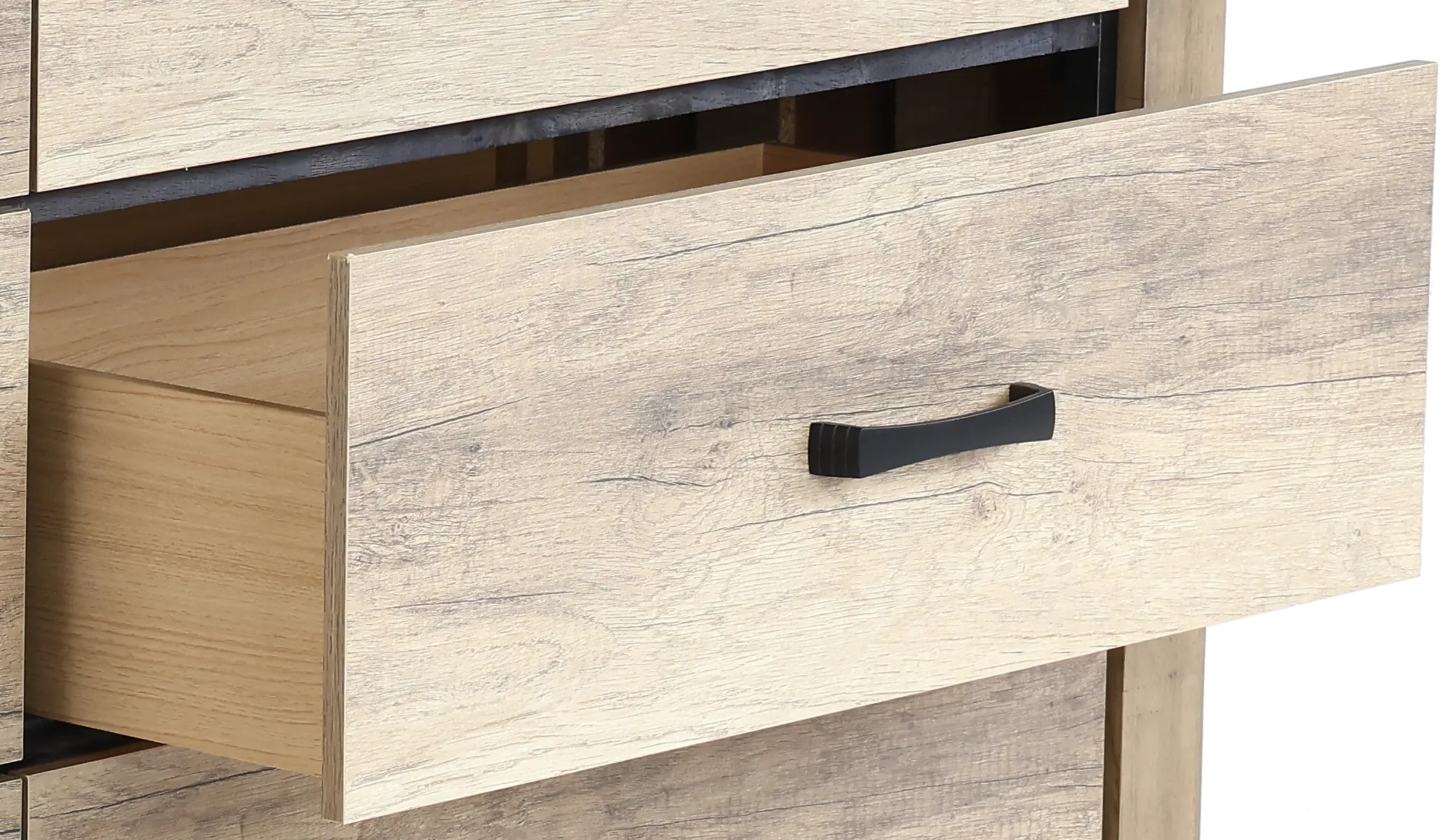 Matteo Antiqued White Dresser-2