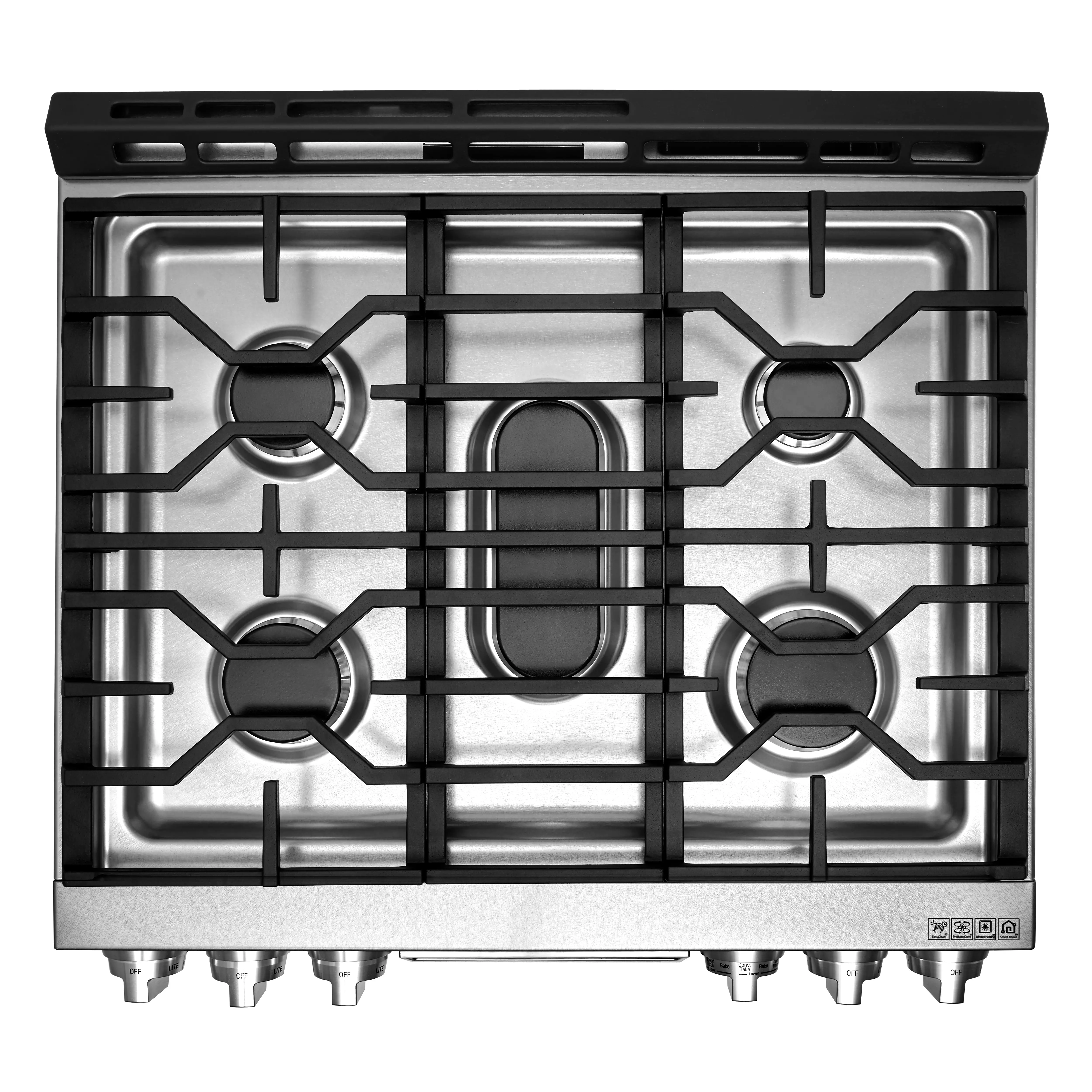 LUTD4919SN LG SIGNATURE 7.3 cu ft Dual Fuel Double Oven Range - Stainless Steel-6