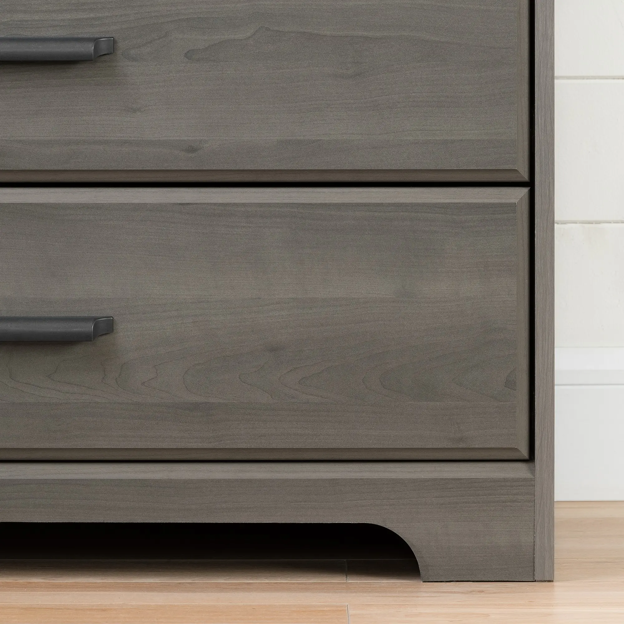 10604 Versa Gray Maple Two-Door Armoire with Drawers - South Shore-5