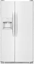 FFSS2615TP Frigidaire 25.5 cu. ft. Side-by-Side Refrigerator - 36 Inch White