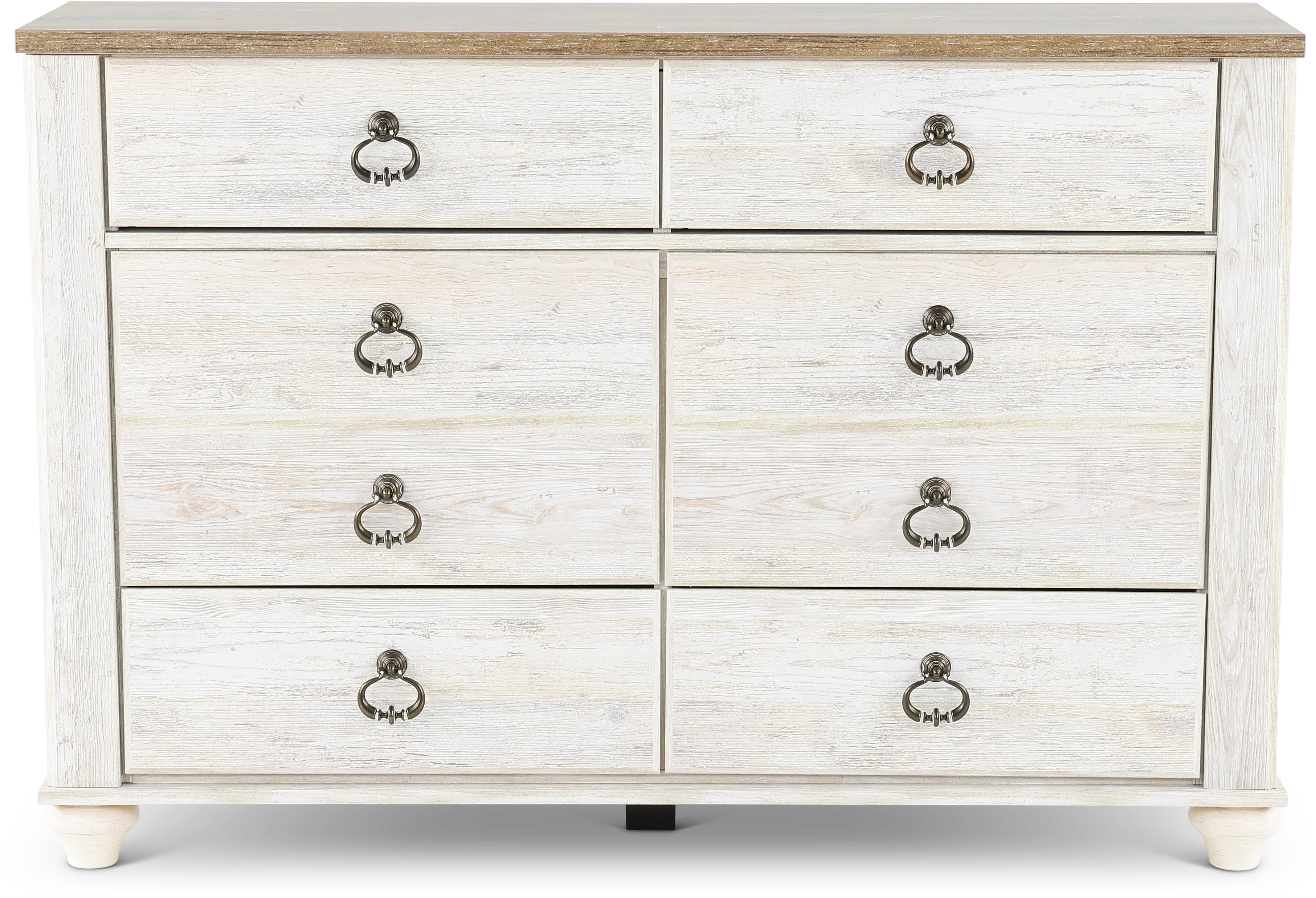 Millhaven Whitewash Dresser-1