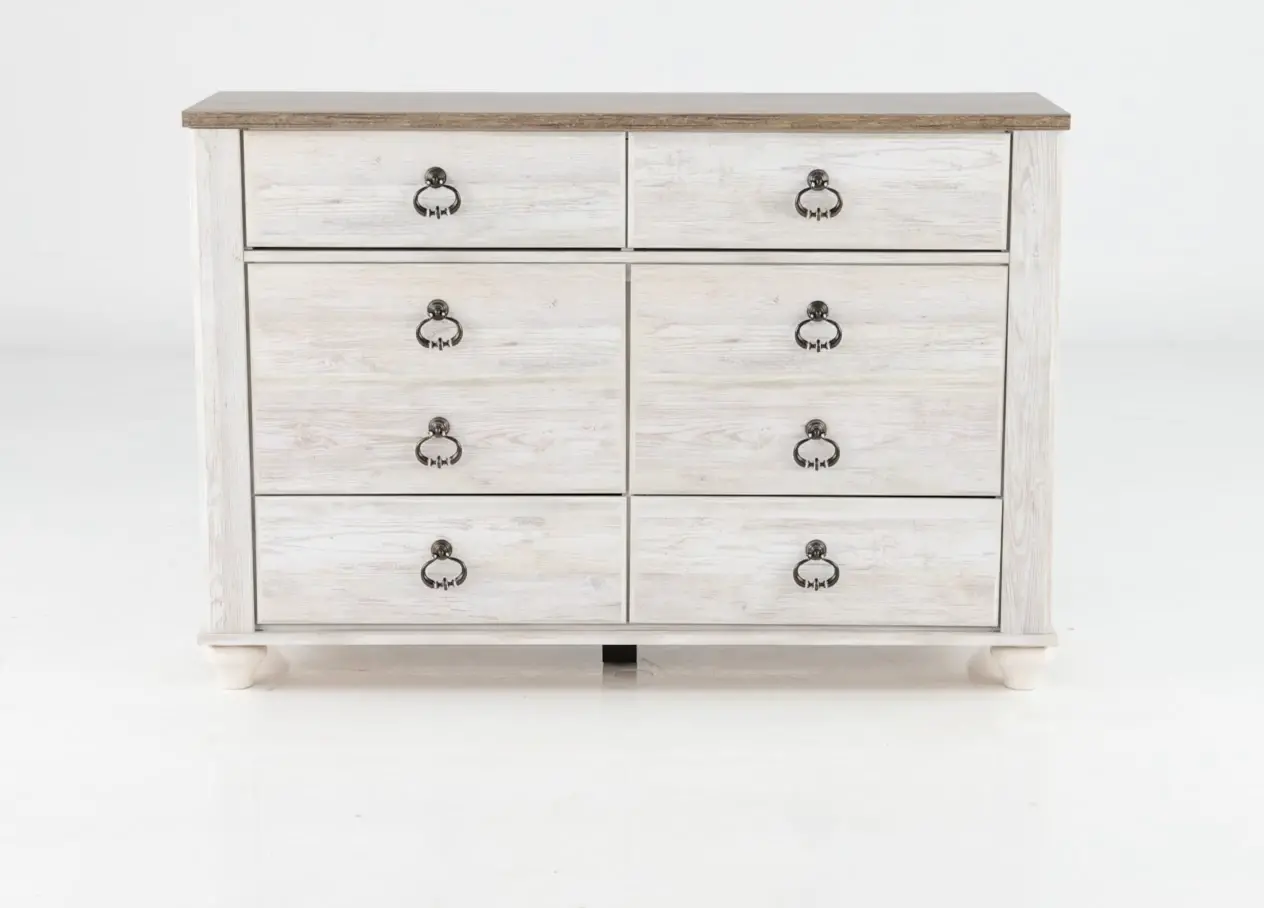 Millhaven Whitewash Dresser-8