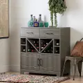 11030 Vietti Bar Cabinet with Bottle Storage and Drawers - South Shore