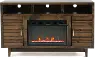 Avondale Brown 61  Fireplace TV Stand