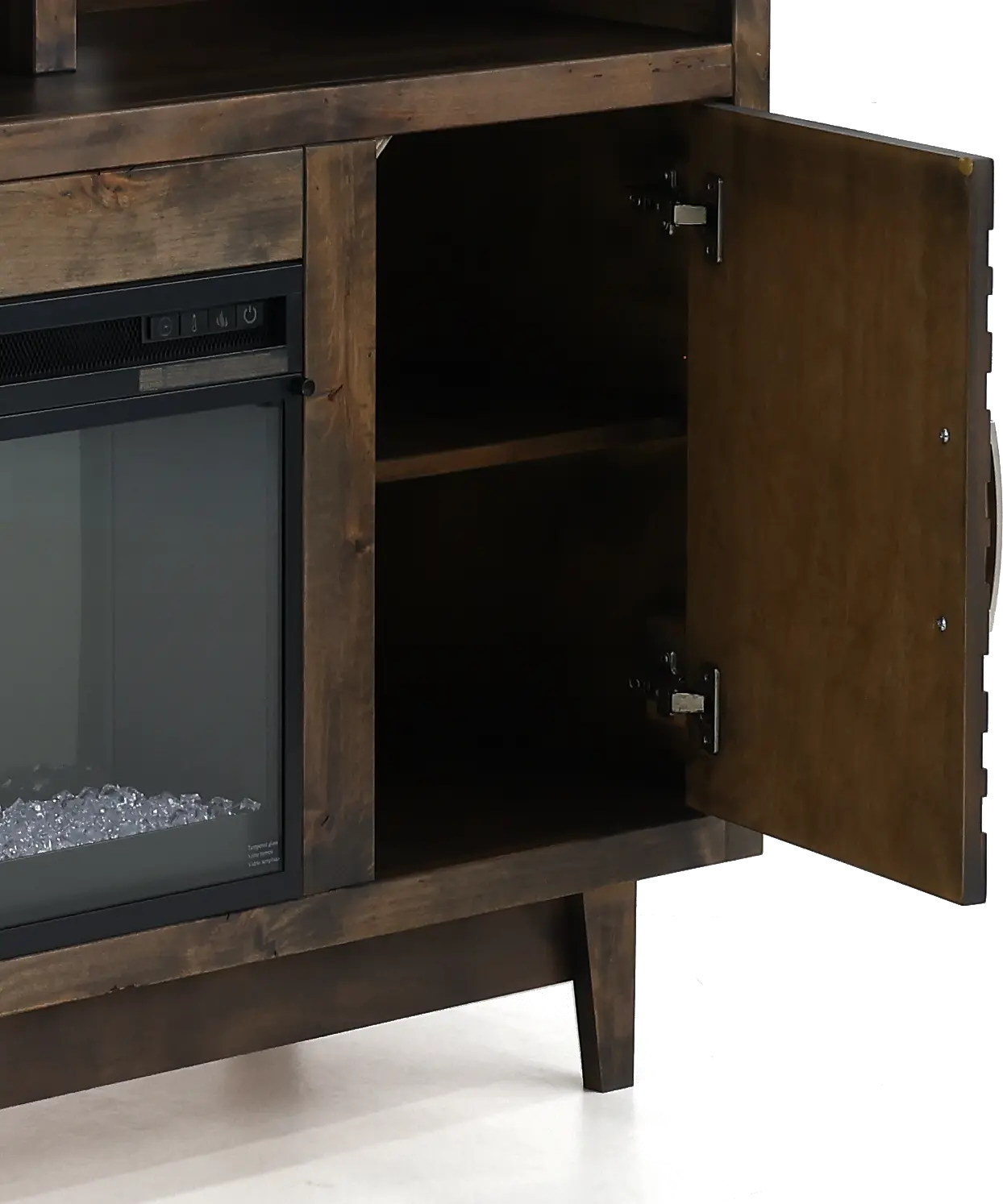 Avondale Brown 61 Fireplace TV Stand-5