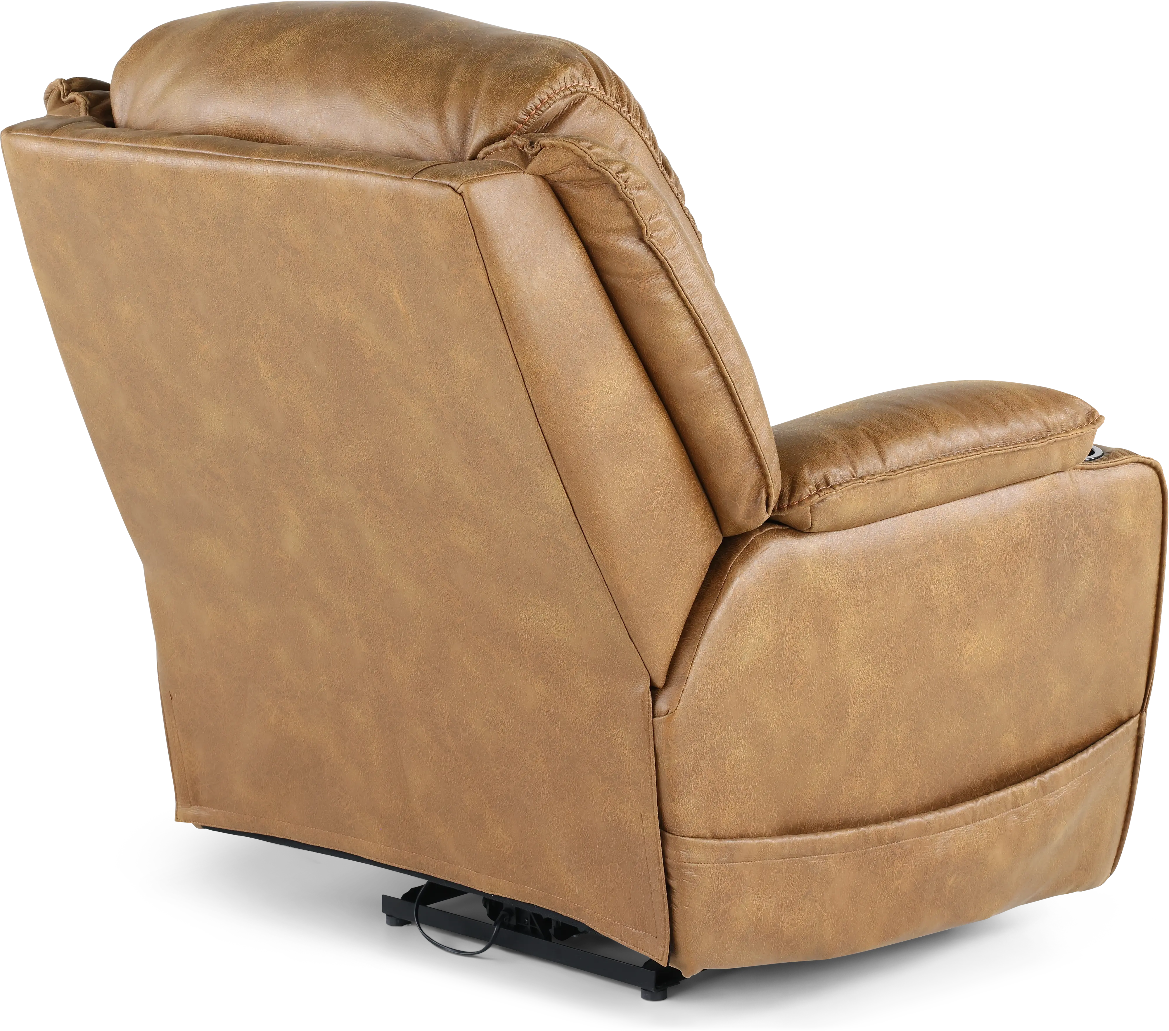 Starship Saddle Brown Power Recliner-7