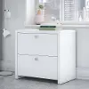 KI60102-03 Eco White 2 Drawer Lateral File Cabinet - Bush Furniture