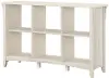 SAB148AW-03 Salinas Antique White 6-Cube Organizer - Bush Furniture