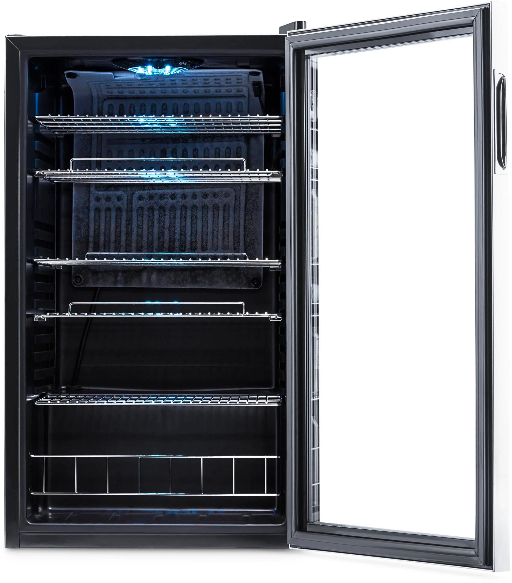 AB-1200 Stainless Steel 126 Can Beverage Cooler-5